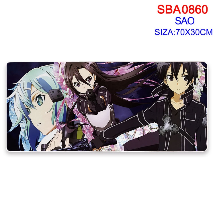 Sword Art Online Animation peripheral lock mouse pad 70X30cm SBA-860