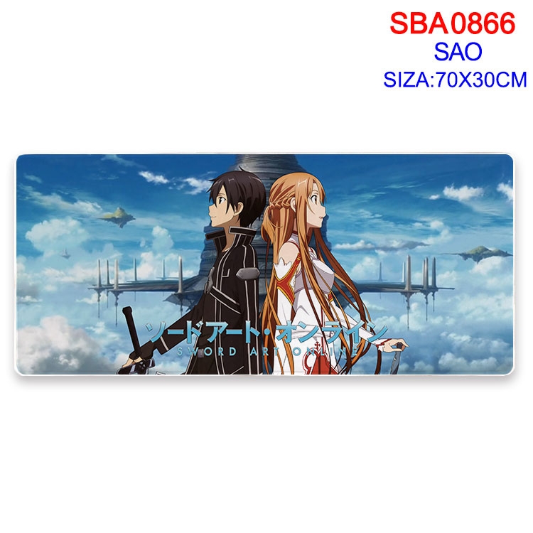 Sword Art Online Animation peripheral lock mouse pad 70X30cm SBA-866