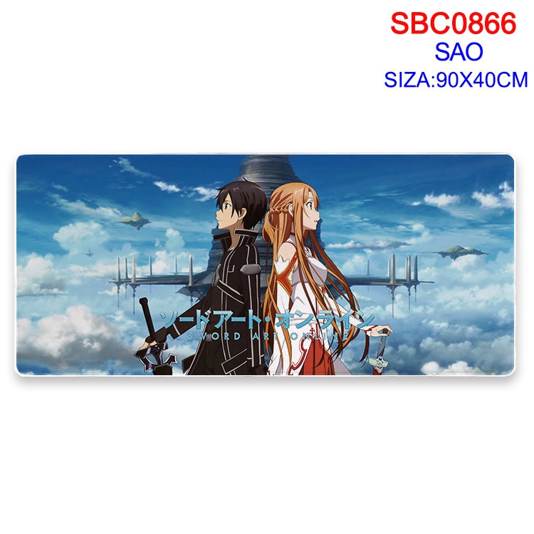 Sword Art Online Anime peripheral edge lock mouse pad 90X40CM SBC-866