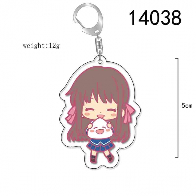 Fruits Basket Anime Acrylic Keychain Charm price for 5 pcs 14038