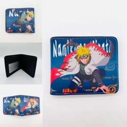 Naruto Full color PU two fold ...