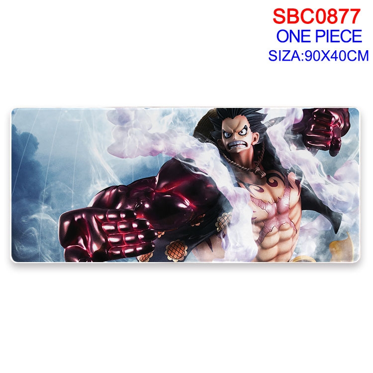 One Piece Anime peripheral edge lock mouse pad 90X40CM SBC-877