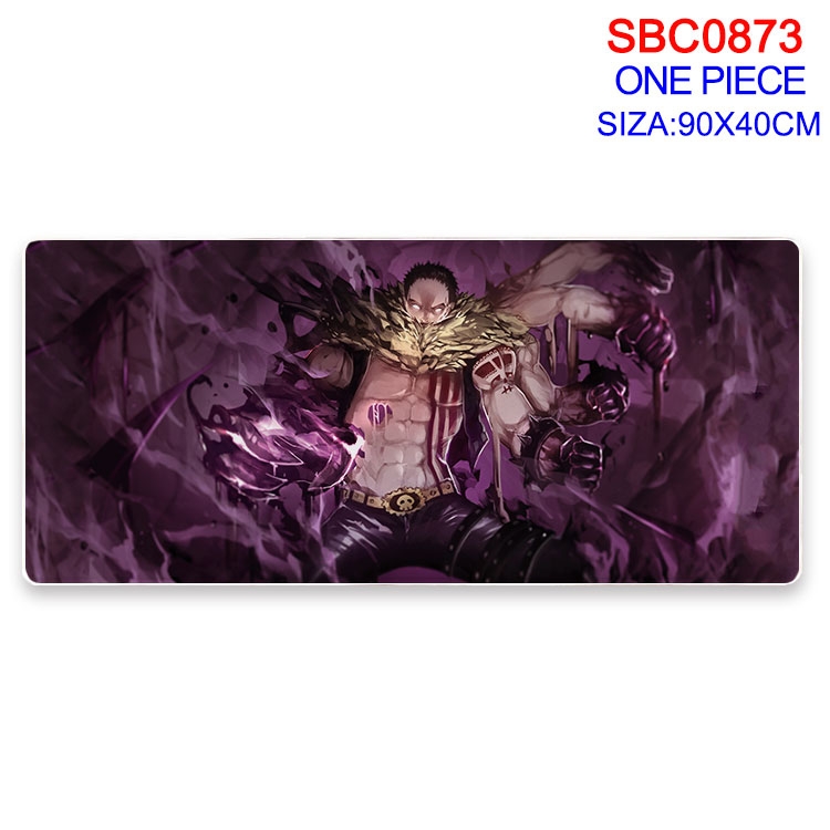 One Piece Anime peripheral edge lock mouse pad 90X40CM SBC-873