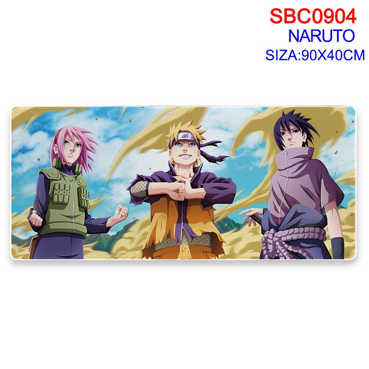 Naruto Anime peripheral edge lock mouse pad 90X40CM SBC-904