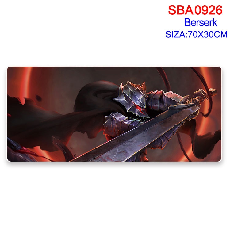 Berserk Animation peripheral locking mouse pad 70X30cm SBA-926