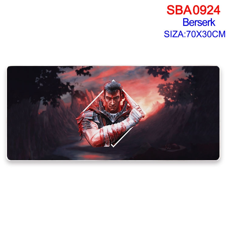 Berserk Animation peripheral locking mouse pad 70X30cm SBA-924