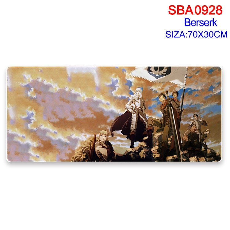 Berserk Animation peripheral locking mouse pad 70X30cm  SBA-928