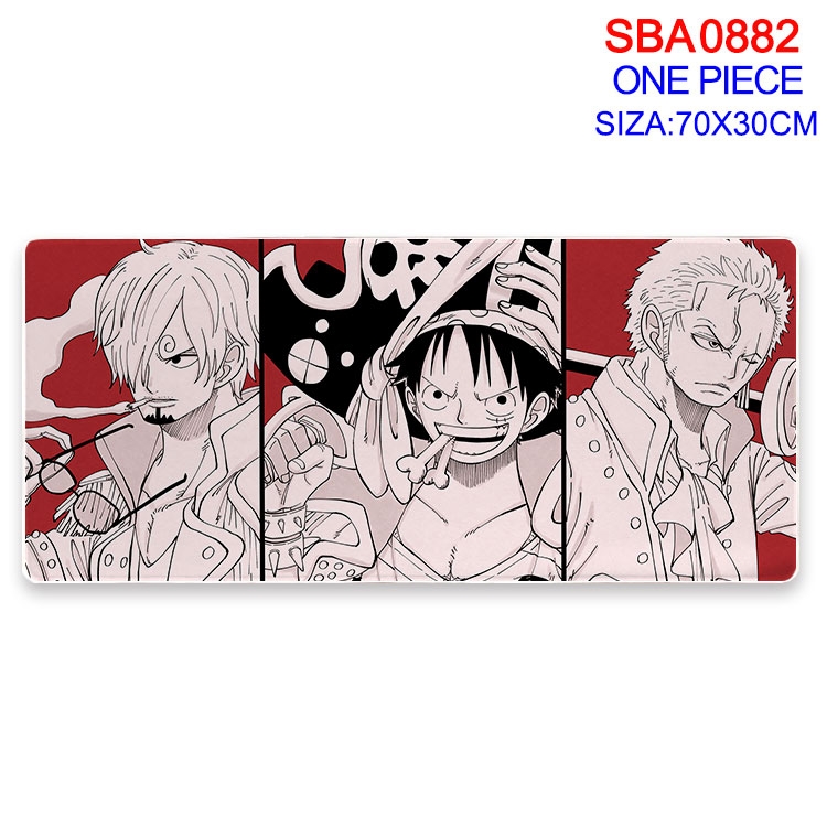 One Piece Animation peripheral locking mouse pad 70X30cm SBA-882