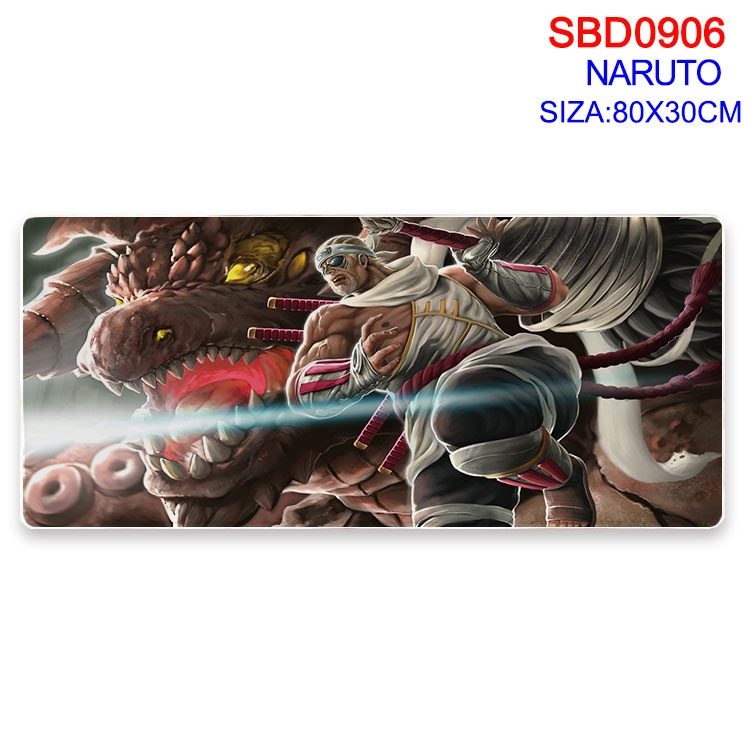 Naruto Animation peripheral locking mouse pad 80X30cm SBD-906