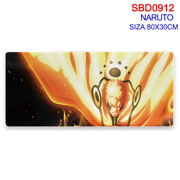 Naruto Animation peripheral locking mouse pad 80X30cm SBD-912