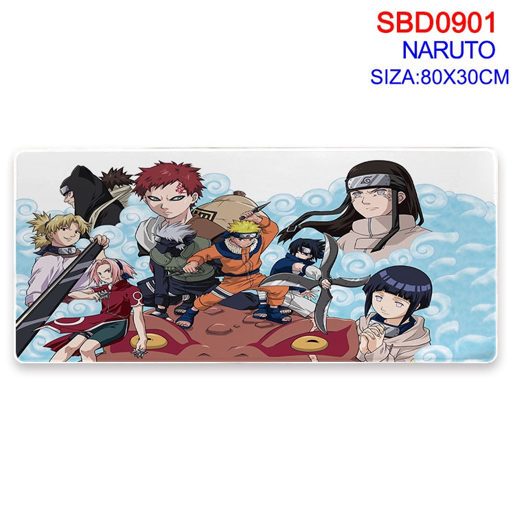 Naruto Animation peripheral locking mouse pad 80X30cm SBD-901