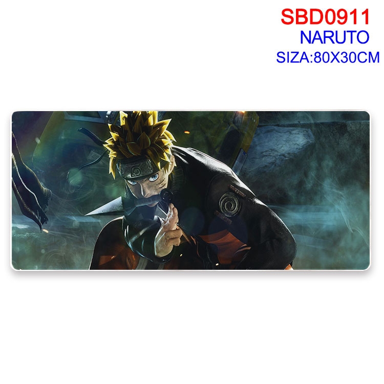 Naruto Animation peripheral locking mouse pad 80X30cm  SBD-911
