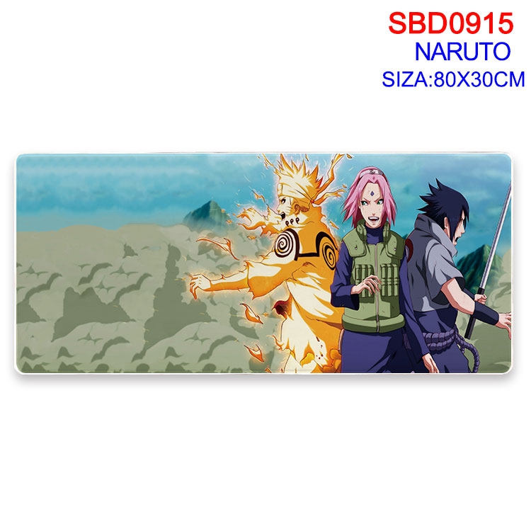 Naruto Animation peripheral locking mouse pad 80X30cm SBD-915