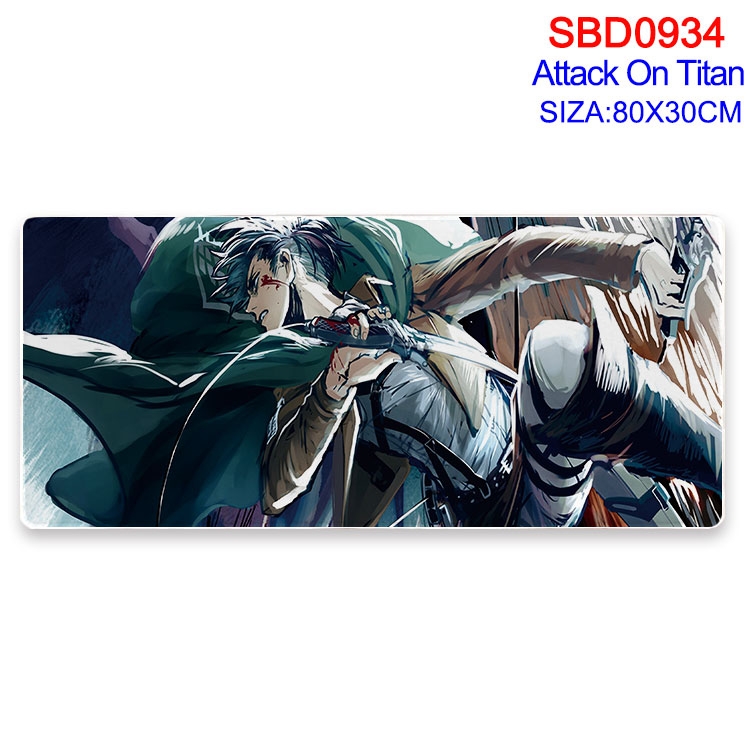 Shingeki no Kyojin Animation peripheral locking mouse pad 80X30cm SBD-934