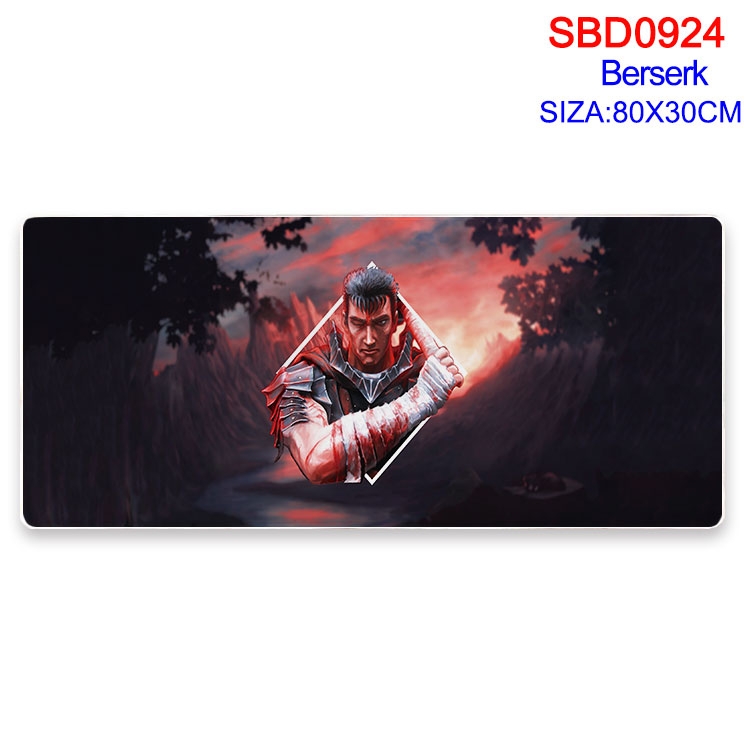 Berserk Animation peripheral locking mouse pad 80X30cm SBD-924