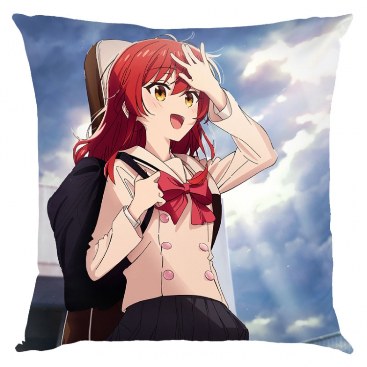 Lonely Rock Anime square full-color pillow cushion 45X45CM NO FILLING G5-53