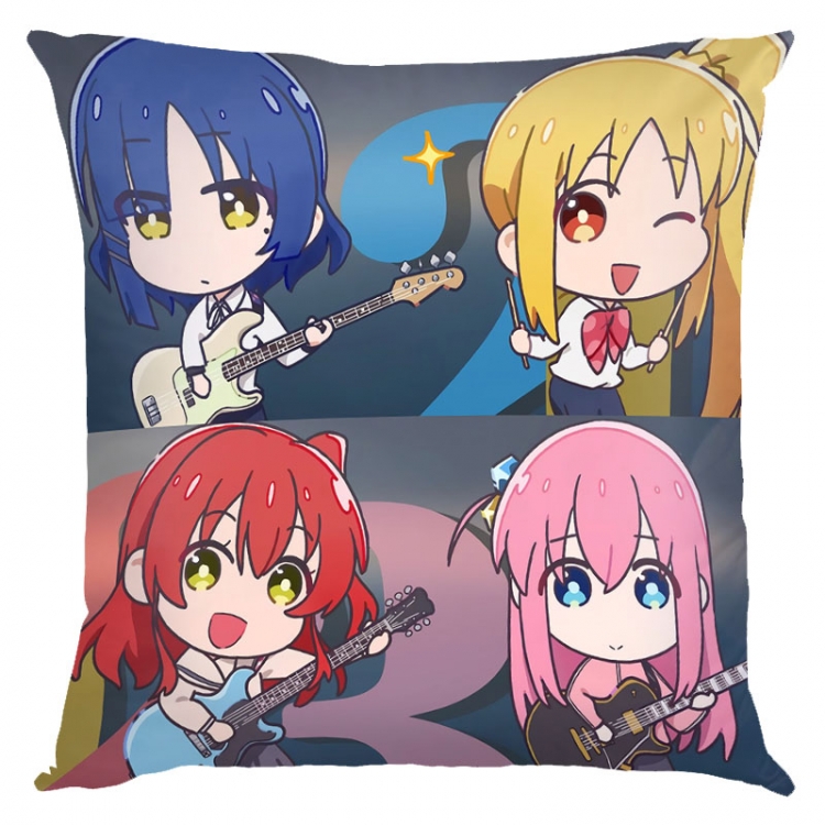 Lonely Rock Anime square full-color pillow cushion 45X45CM NO FILLING G5-21