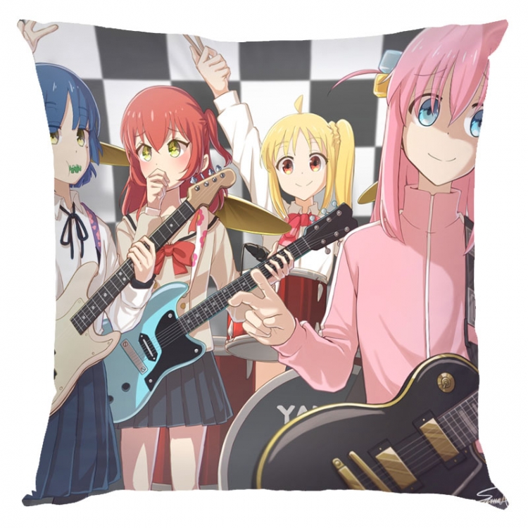 Lonely Rock Anime square full-color pillow cushion 45X45CM NO FILLING  G5-19
