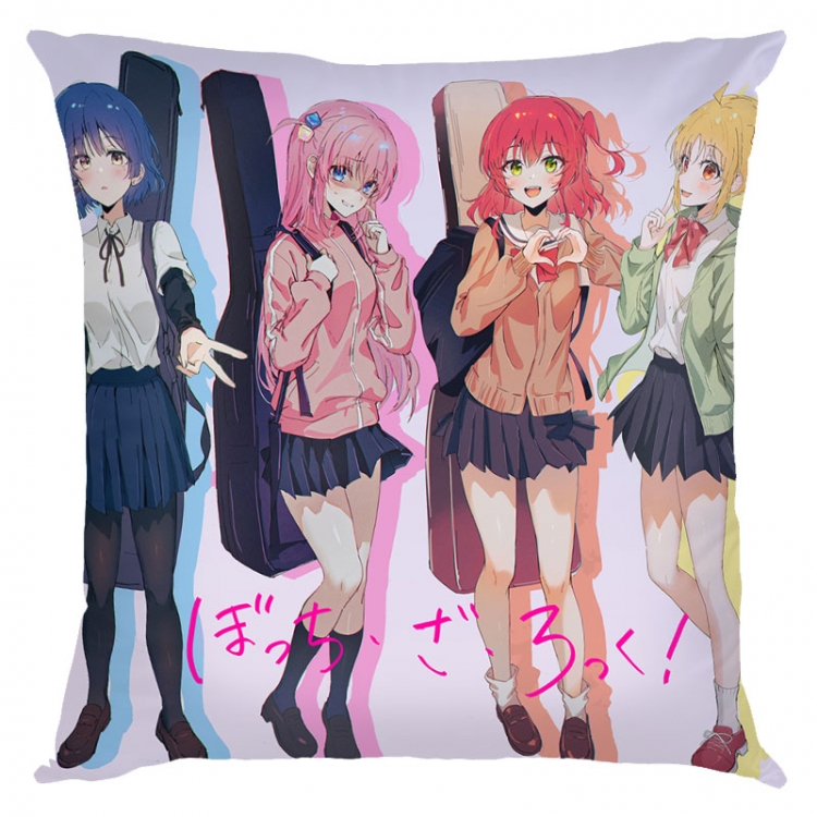 Lonely Rock Anime square full-color pillow cushion 45X45CM NO FILLING G5-67