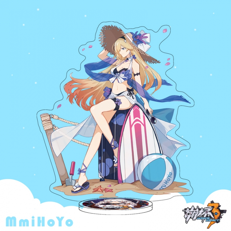 The End of School Anime characters acrylic Standing Plates Keychain 16cm