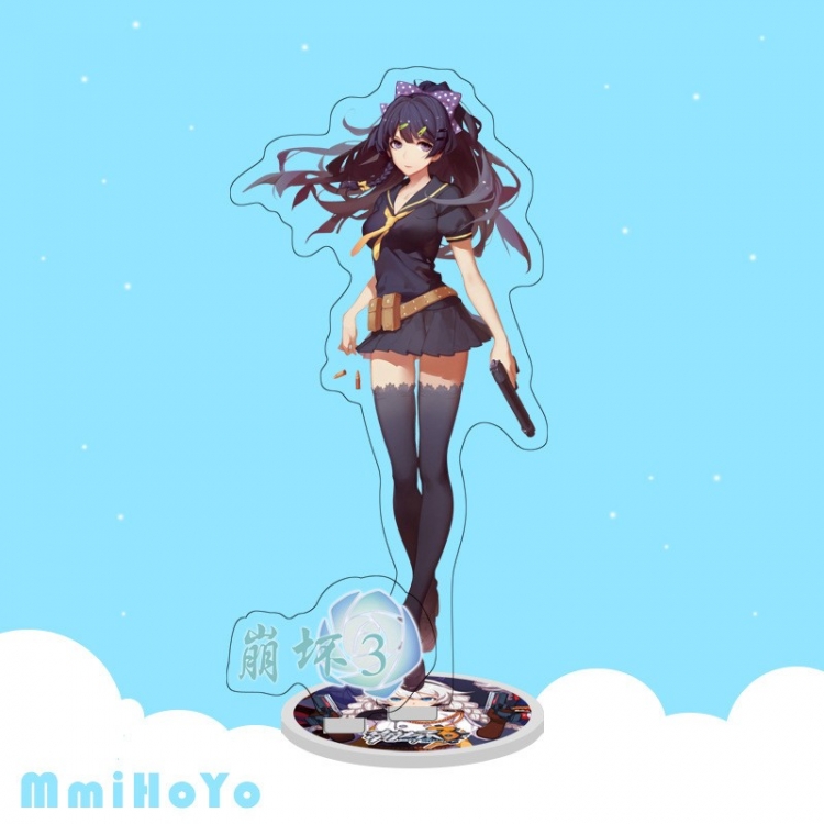 The End of School Anime characters acrylic Standing Plates Keychain 16cm