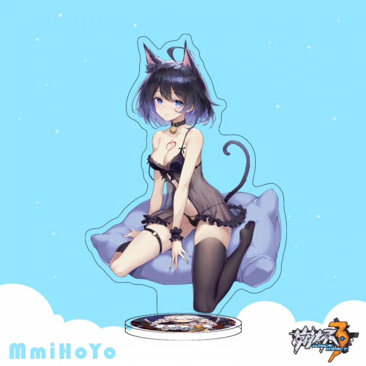 The End of School Anime characters acrylic Standing Plates Keychain 16cm