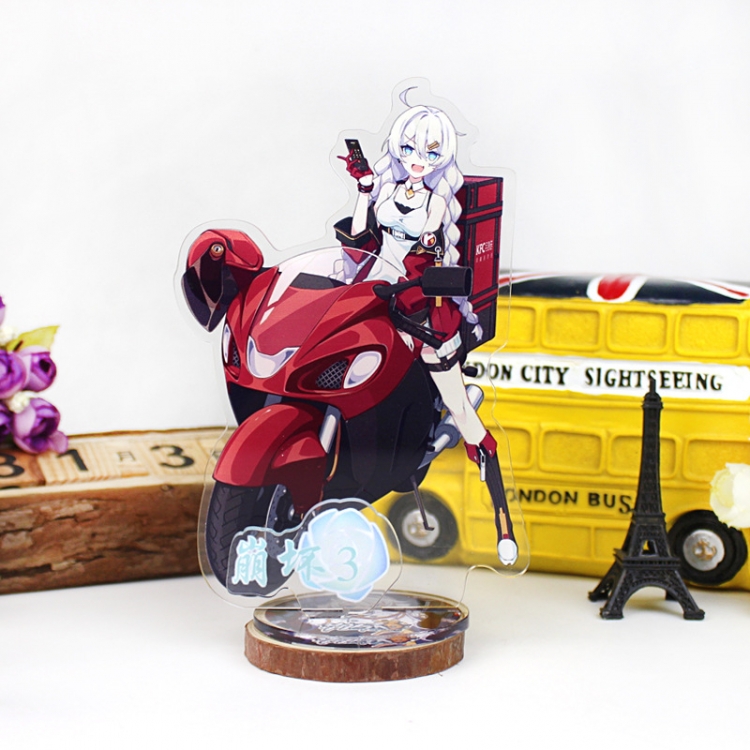 The End of School Anime characters acrylic Standing Plates Keychain 16cm