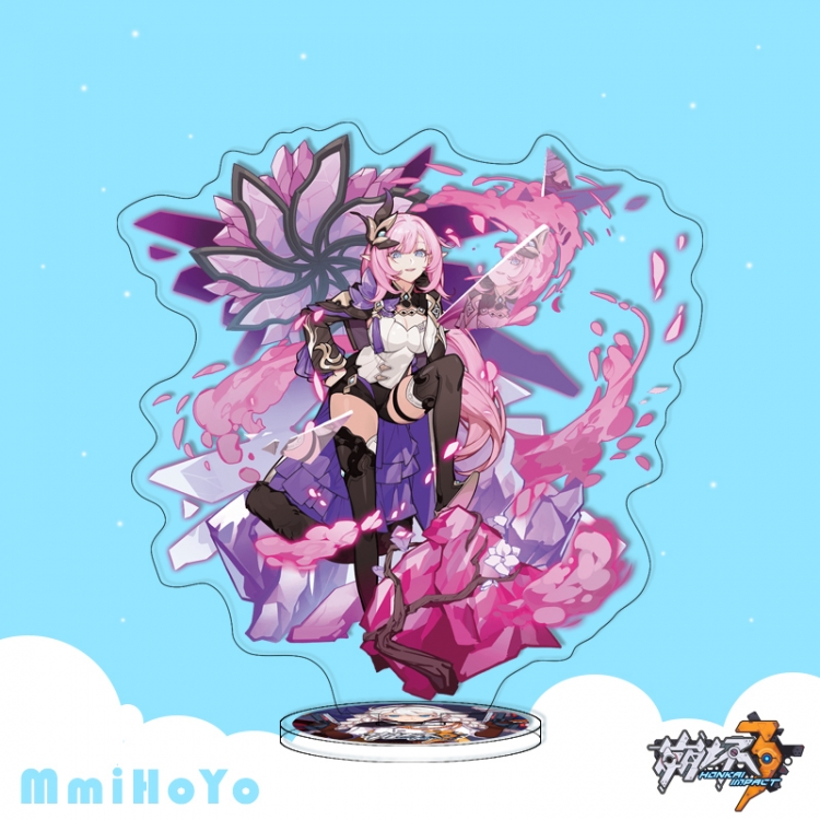 The End of School Anime characters acrylic Standing Plates Keychain 16cm