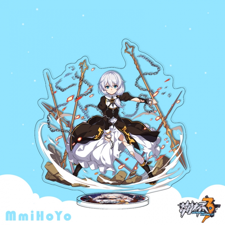 The End of School Anime characters acrylic Standing Plates Keychain 16cm