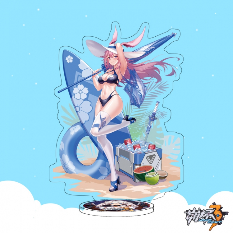 The End of School Anime characters acrylic Standing Plates Keychain 16cm