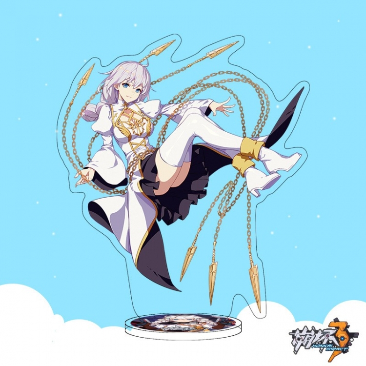 The End of School Anime characters acrylic Standing Plates Keychain 16cm