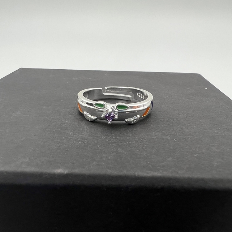 EVA Decorative metal ring COS ring OPP packaging price for 5 pcs