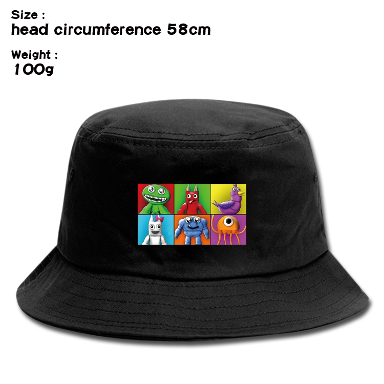Garten of Banban  Anime canvas fisherman hat sun hat 58cm