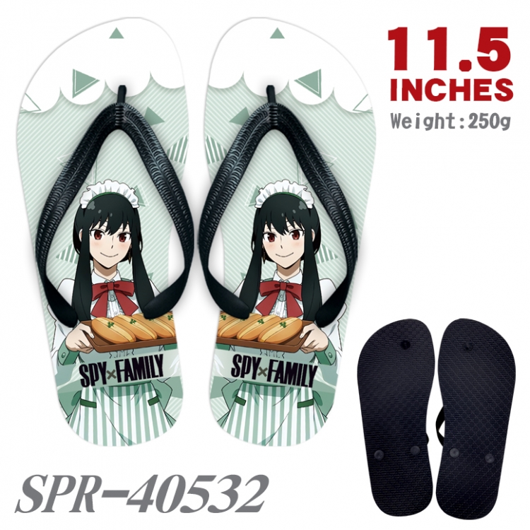 SPY×FAMILY Thickened rubber flip-flops slipper average size  SPR-40532