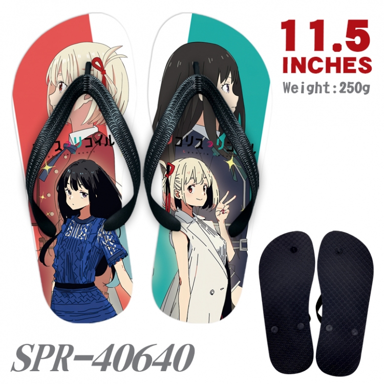 Lycoris Recoil Thickened rubber flip-flops slipper average size SPR-40640
