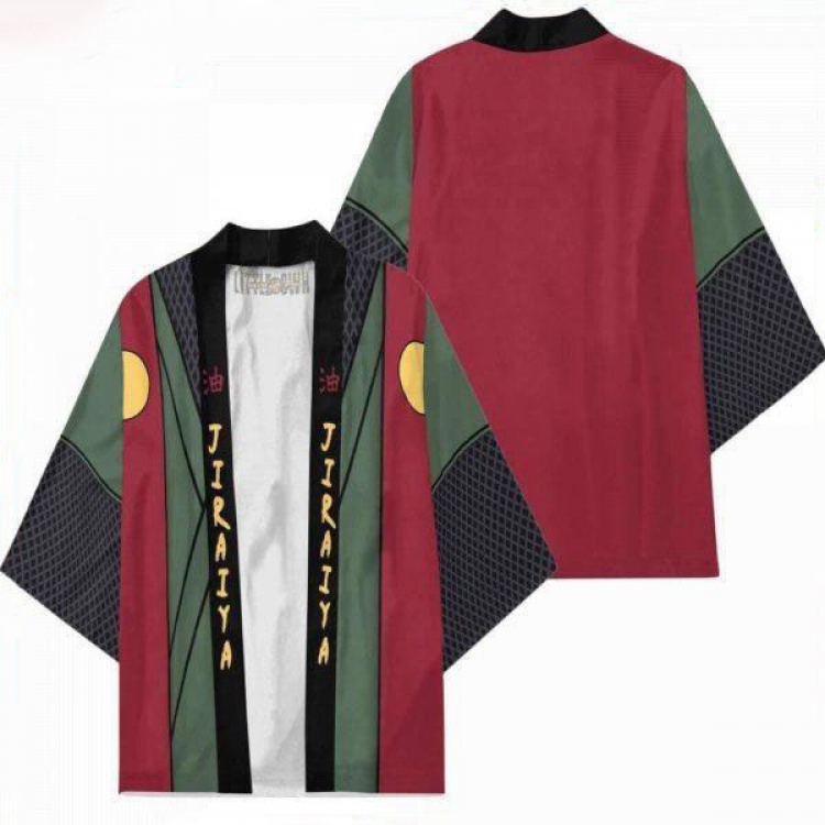 Naruto Full color COS kimono cloak jacket from 2XS to 4XL  three days in advance