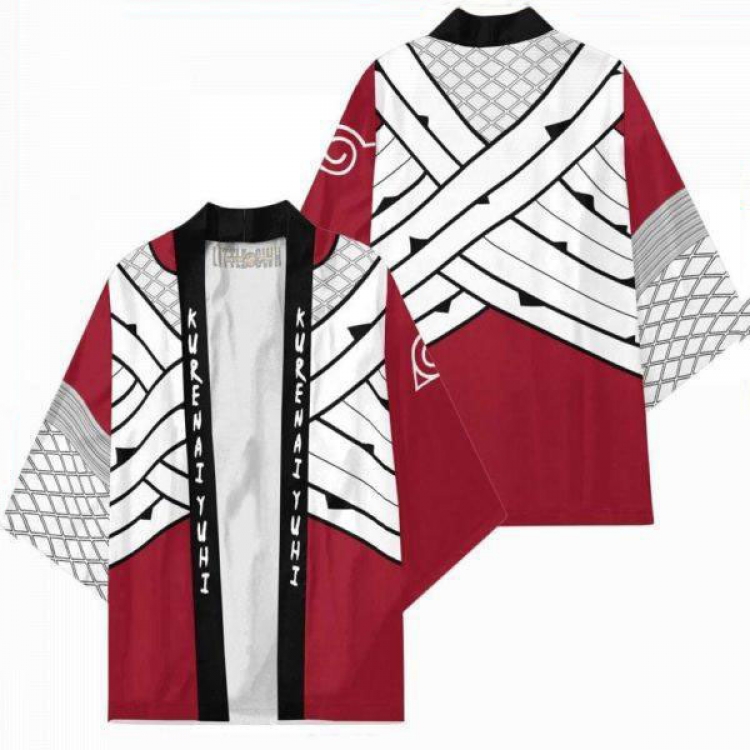 Naruto Full color COS kimono cloak jacket from 2XS to 4XL  three days in advance