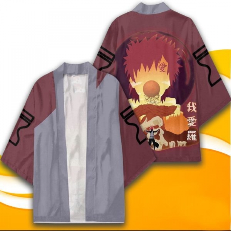Naruto Full color COS kimono cloak jacket from 2XS to 4XL  three days in advance