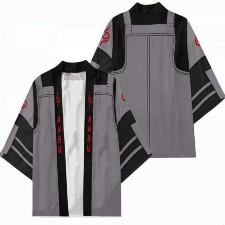 Naruto Full color COS kimono cloak jacket from 2XS to 4XL  three days in advance