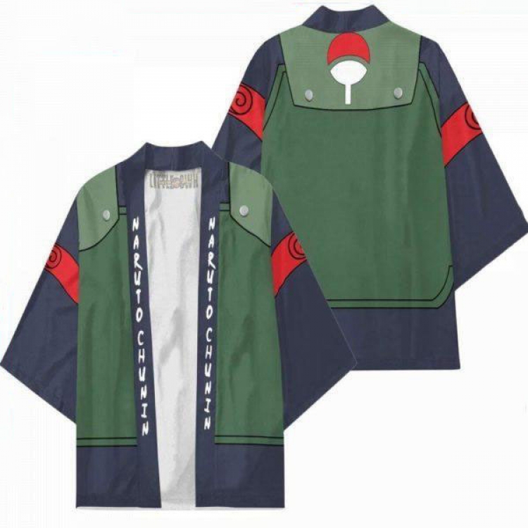 Naruto Full color COS kimono cloak jacket from 2XS to 4XL  three days in advance