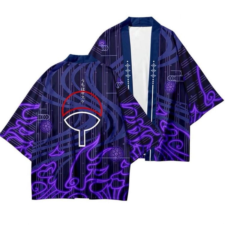 Naruto Full color COS kimono cloak jacket from 2XS to 4XL  three days in advance