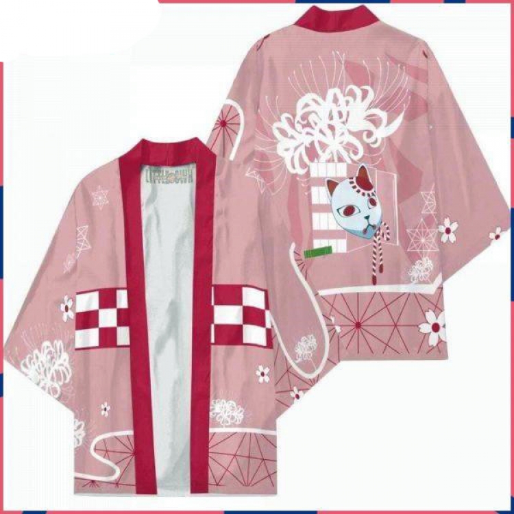 Naruto Full color COS kimono cloak jacket from 2XS to 4XL  three days in advance