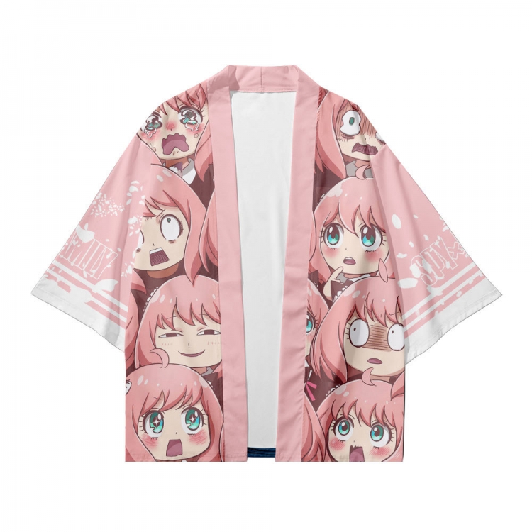 SPY×FAMILY Full color COS kimono cloak jacket from 2XS to 4XL  three days in advance