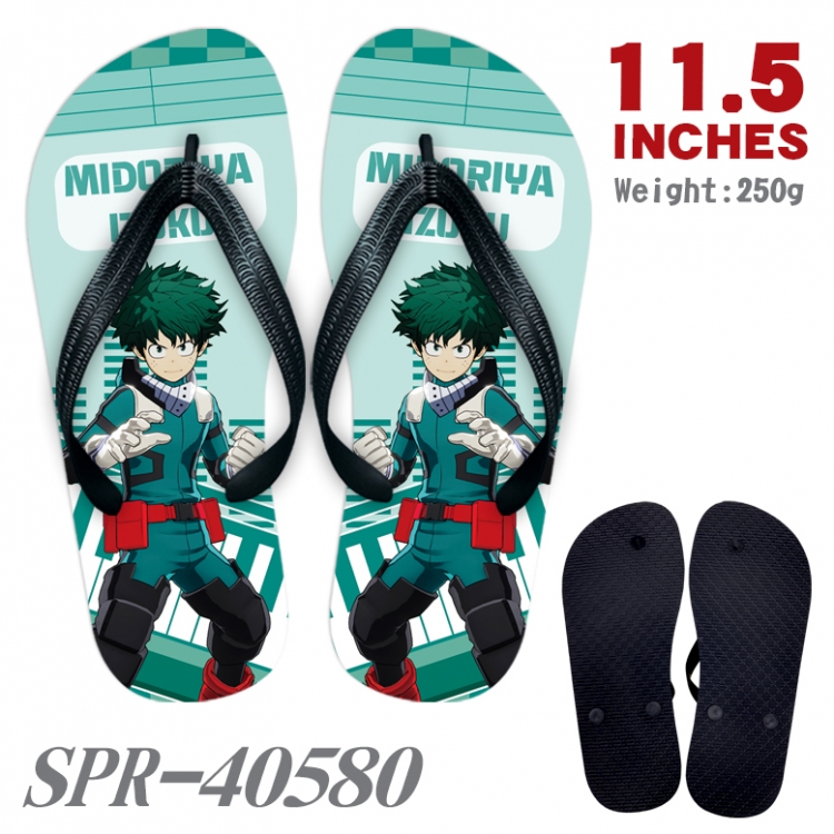 My Hero Academia Thickened rubber flip-flops slipper average size SPR-40580