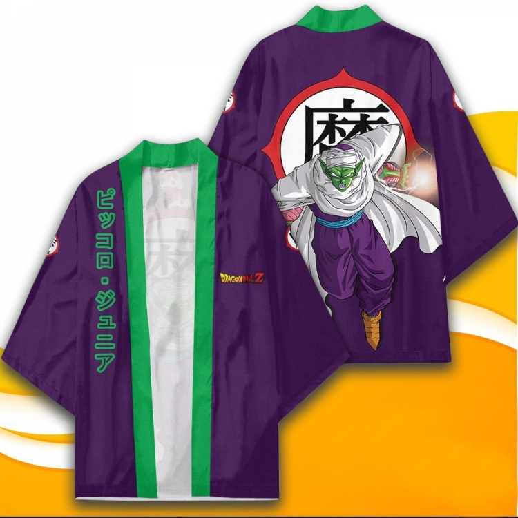DRAGON BALL Full color COS kimono cloak jacket from 2XS to 4XL  three days in advance
