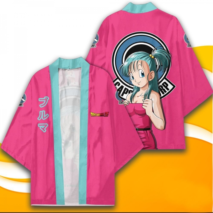 DRAGON BALL Full color COS kimono cloak jacket from 2XS to 4XL  three days in advance