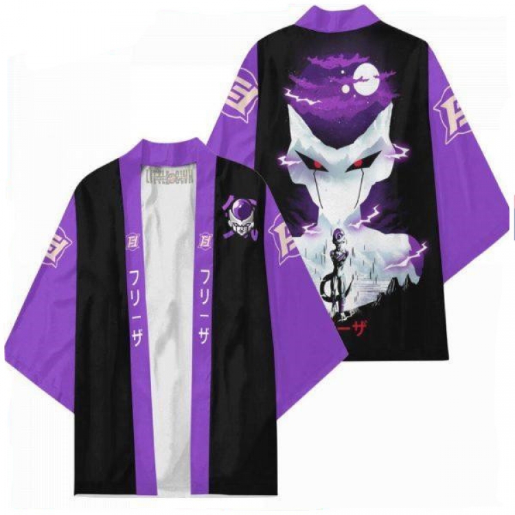 DRAGON BALL Full color COS kimono cloak jacket from 2XS to 4XL  three days in advance