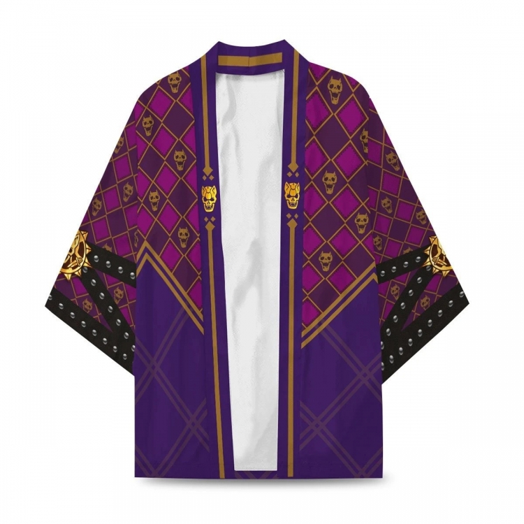 JoJos Bizarre Adventure Full color COS kimono cloak jacket from 2XS to 4XL  three days in advance