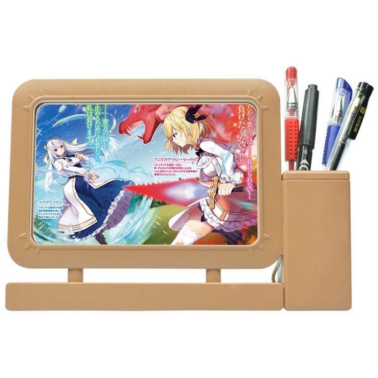 The reincarnation queen and the magic revolution of geniusAnime Acrylic Penholder Night Lamp 3mm Film