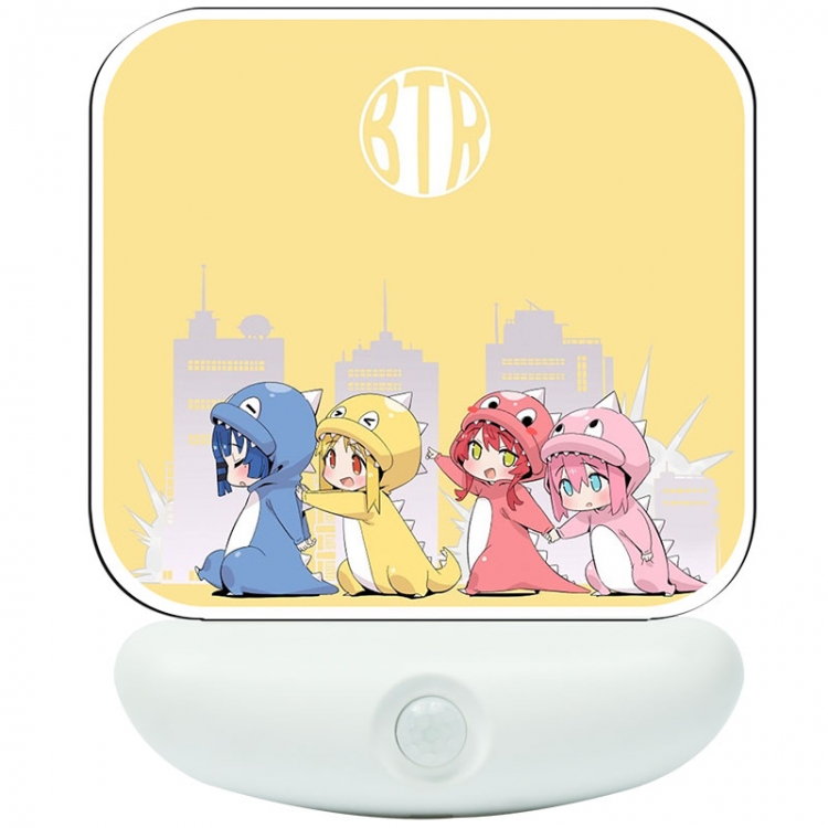 Bocchi the rock Cartoon charging induction night light box package 12X8cm